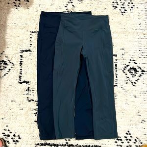 Two pairs of lululemon leggings
